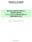 REGOLAMENTO PER LA MISURAZIONE E LA VALUTAZIONE DELLA PERFORMANCE