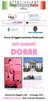 CON IL PATROCINIO DI. Corso di Aggiornamento Nazionale DAY SURGERY DONNA