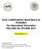 XXXI CAMPIONATO NAZIONALE DI PODISMO Per Dipendenti Universitari PESCARA 06 OTTOBRE 2019