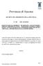 Provincia di Ancona DECRETO DEL PRESIDENTE DELLA PROVINCIA N. 150 DEL 10/10/2019