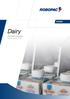 PACKERS. Dairy SOLUZIONI DI PACKAGING PACKAGING SOLUTIONS