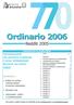 Ordinario Redditi 2005 ISTRUZIONI PER LA COMPILAZIONE