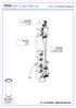 ( ) A richiesta / Optional Devices. Sez. T03 Condotto dell'aria Air duct. Sez. T01 Telaio Frame. Sez. T06 Circuito idraulico Plumbing of liquids