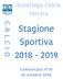 Superlega Calcio Ferrara. Stagione Sportiva