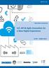 IoT, API & Agile Innovation for a New Digital Experience