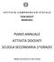 I S T I T U T O C O M P R E N S I V O S T A T A L E DON BOSCO MANDURIA PIANO ANNUALE ATTIVITÀ DOCENTI SCUOLA SECONDARIA 1^GRADO