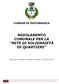 REGOLAMENTO COMUNALE PER LA RETE DI SOLIDARIETÀ DI QUARTIERE
