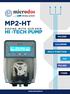 POMPA PERISTALTICA MP2-HT PH/REDOX