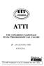 ATTI. tir? CONGRESSO NAZIONALE SULLA TRASMISSIONE DEL CALORE GIUGNO 1990 ANCONA VOLUME STAMPATO CON IL CONTRIBUTO DEL C.N.R.