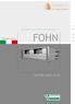SERIES FOHN 100% MADE IN ITALY. DUCTED UNITS 70 Pa