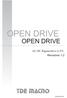 OPEN DRIVE OPEN DRIVE. AC-DC Rigenerativo A.F.E. Revisione 1.2 MAOPDXA010I0