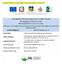 BANDO PUBBLICO REG UE 1305/2013, Art. 16. codice misura. 3 Regimi di qualità dei prodotti agricoli e alimentari