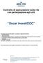 Oscar InvestiDOC. Contratto di assicurazione sulla vita con partecipazione agli utili. Arca Vita S.p.A.