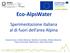 Eco-AlpsWater. Sperimentazione italiana al di fuori dell area Alpina