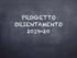 PROGETTO ORIENTAMENTO