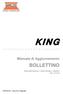 Manuale di Aggiornamento BOLLETTINO. KING GESTIONALE KING STUDIO CESPITI Rel D. DATALOG Soluzioni Integrate