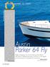 Austin Parker 64 Fly PREMIO BARCA DELL ANNO VELA E MOTORE