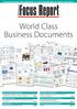 World Class Business Documents