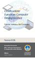 Certificazione European Computer Driving Licence