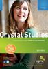 rystal Studies L'assicurazione degli studenti internazionali 2011-2012 STUDIO VACANZA TIROCINIO SOGGIORNO ALLA PARI international