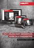 HILTI ONLINE NEXT GENERATION. GUIDA ALLA NAVIGAZIONE.