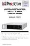 PDR-XM3004HD PDR-XM3008HD PDR-XM3016HD Videoregistratore digitale H264 con 4-8 - 16 ingressi e Hard Disk integrato MANUALE UTENTE