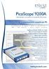 PicoScope 9200A. www.picotech.com. Oscilloscopi a campionamento completi per PC. Oscilloscopi a campionamento per PC Windows