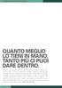 TRAPANI AVVITATORI A BATTERIA QUANTO MEGLIO LO TIENI IN MANO, TANTO PIÙ CI PUOI DARE DENTRO.