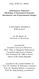 Diss. ETH No. 20918. Information Theoretic Modeling of Dynamical Systems: Estimation and Experimental Design. for the degree of Doctor of Sciences