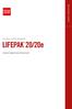 BROCHURE DEGLI ACCESSORI DEFIBRILLATORE/MONITOR. LIFEPAK 20/20e. Accessori originali di marca Physio-Control