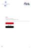IRAQ Rapporto Congiunto Ambasciate/Consolati/ENIT 2015