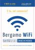 Bergamo più europea con il nuovo Bergamo WiFi