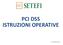 PCI DSS ISTRUZIONI OPERATIVE