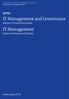 IT Management and Governance