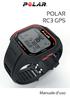 POLAR RC3 GPS. Manuale d uso