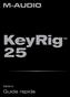 KeyRigTM 25. Italiano. Guida rapida