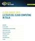 CLOUD SURVEY 2013: LO STATO DEL CLOUD COMPUTING IN ITALIA