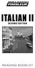 SIMON & SCHUSTER S PIMSLEUR ITALIAN II. reading booklet