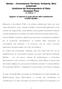 Senato - Commissione Territorio, Ambiente, Beni ambientali Audizione del Sottosegretario di Stato Giuseppe Pizza 22. febbraio 11