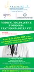 MEDICAL MALPRACTICE FISIOLOGIA E PATOLOGIA DELLA CTU