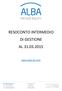 RESOCONTO INTERMEDIO DI GESTIONE AL 31.03.2015