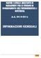 MASTER I LIVELLO ABILITANTE IN MANAGEMENT PER LE FUNZIONI DI COORDINAMENTO NELL INFERMIERISTICA e OSTETRICIA A.A. 2013-2014 INFORMAZIONI GENERALI