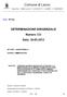 Comune di Lecco. DETERMINAZIONE DIRIGENZIALE Numero 333 Data: 30-05-2012
