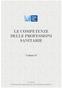 LE COMPETENZE DELLE PROFESSIONI SANITARIE