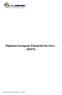 Diploma uropean Financial Services - (D FS)