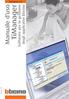 Versione 2.0. Manuale d uso. Software per la gestione. degli applicativi Bticino. TiManager 03/07-01 PC