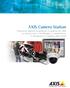 AXIS Camera Station Programma software completo per la gestione dei video con funzioni per il monitoraggio, la registrazione, la riproduzione e la