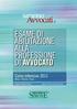 ESAME DI ABILITAZIONE ALLA PROFESSIONE DI AVVOCATO