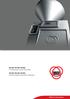 RS 300 RS 400 RS 500: The advanced vacuum filler series. Serie avanzata di insaccatrici sottovuoto. Partner in your success