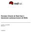 Portale Clienti di Red Hat 1 Gestione sottoscrizioni di RHN